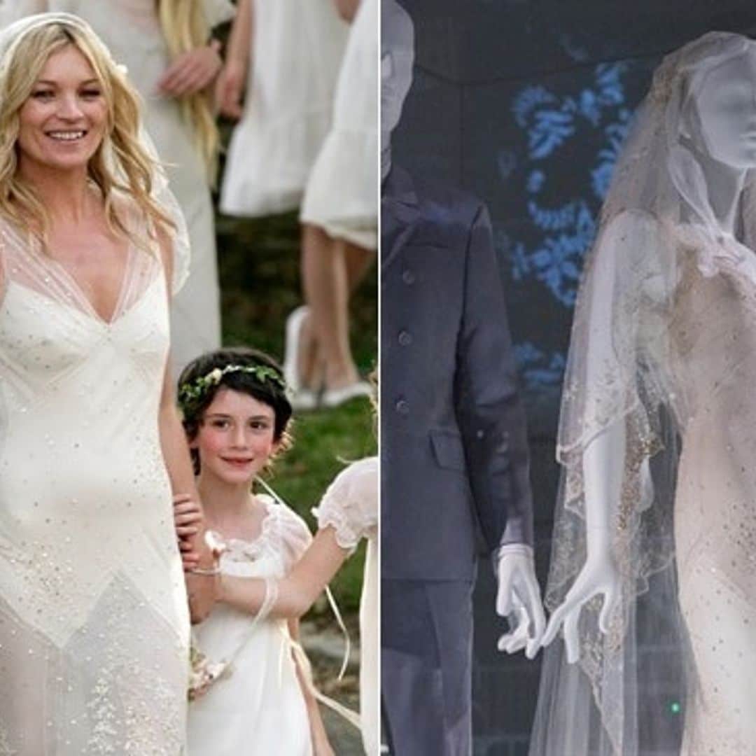 From Kate Moss to Gwen Stefani: Celebrity wedding dresses on display in London