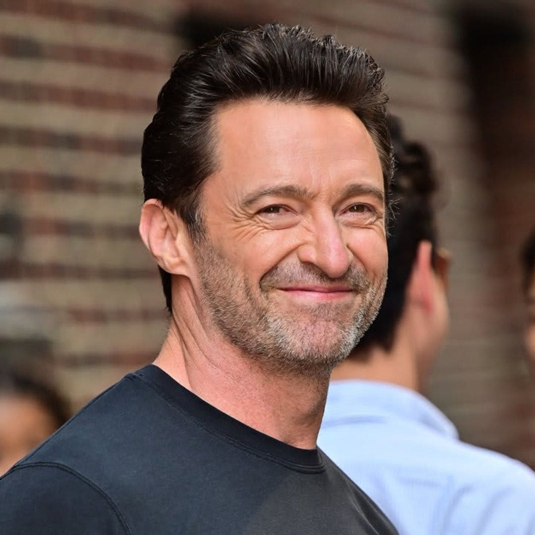 Hugh Jackman shares a beautiful baby photo accompanied by his grandmother