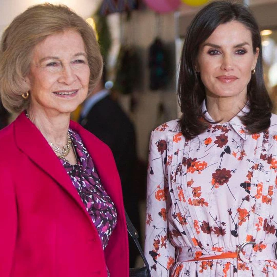 Queen Letizia’s mother-in-law Queen Sofia to stay in Spain while husband leaves the country