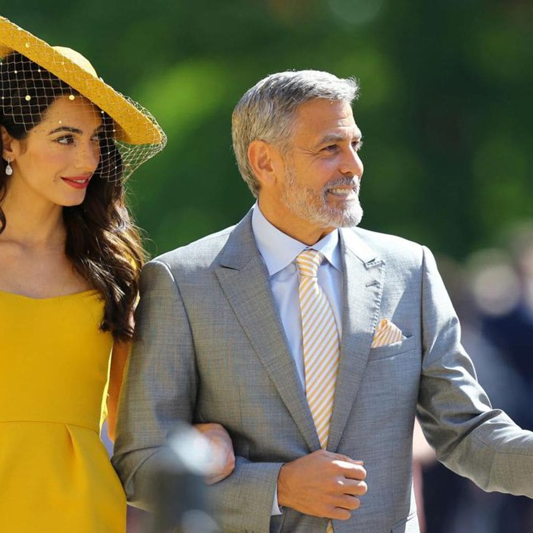 George and Amal Clooney’s big secret revealed at the Royal wedding