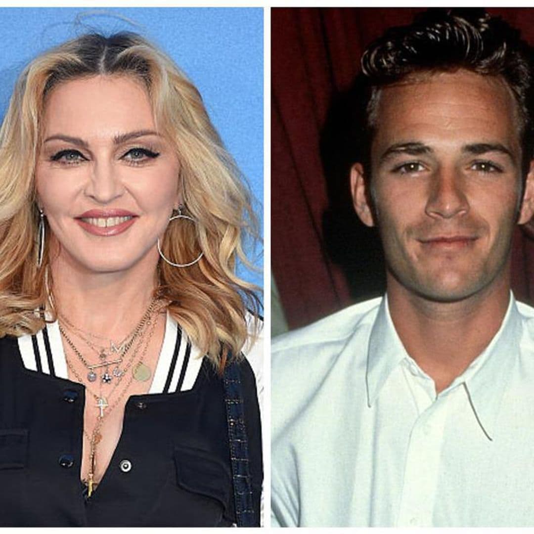 Luke Perry co-star reveals he confided in her regarding Madonna romance