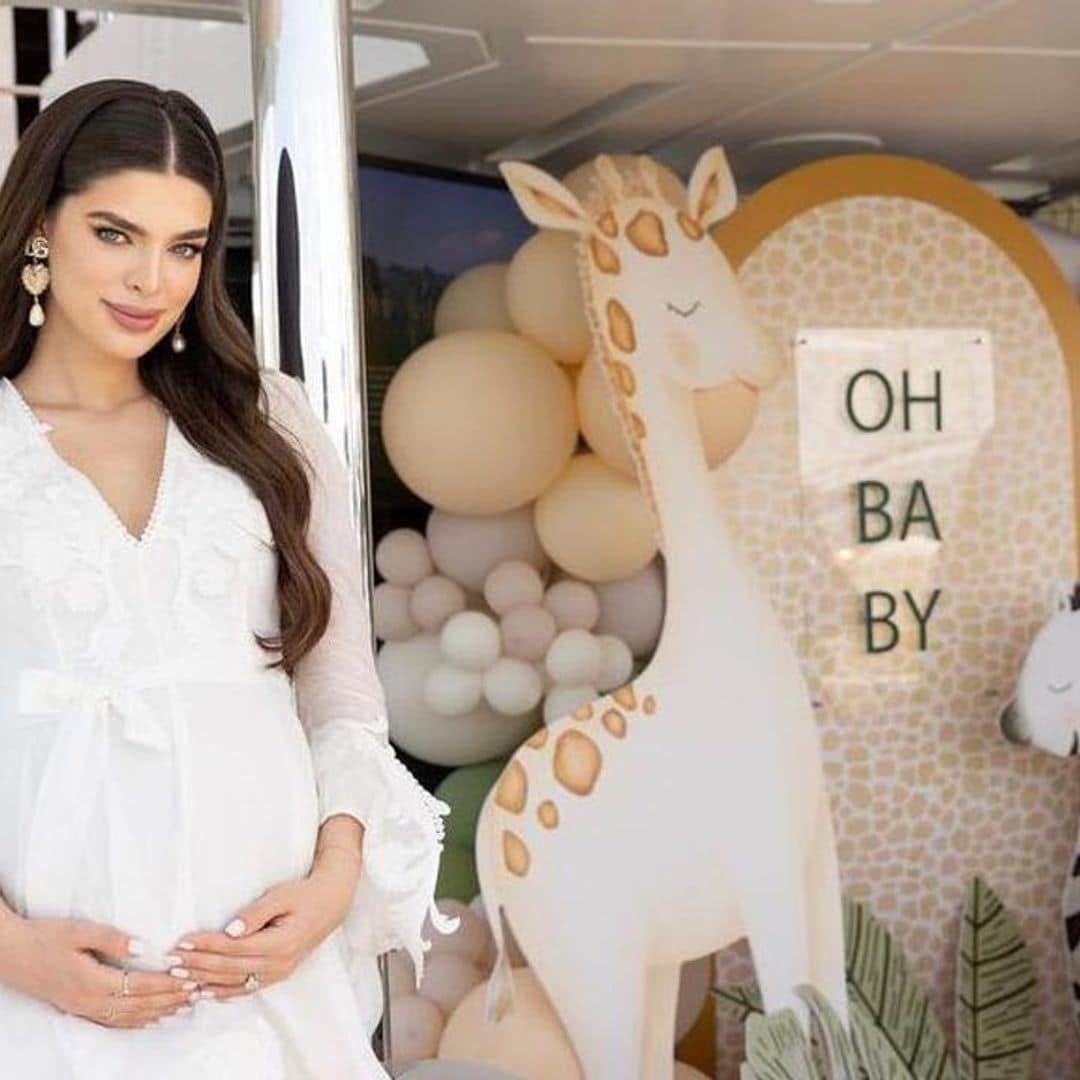 Nadia Ferreira celebrates her baby shower surrounded by her friends and loved ones