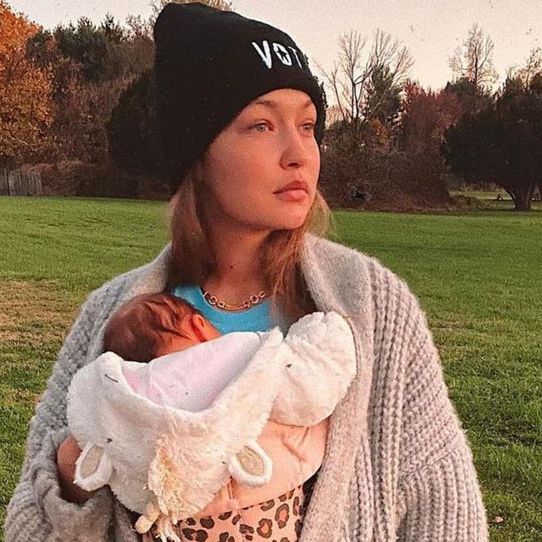 Gigi Hadid kisses her baby girl in sweetest new photo of the pair yet