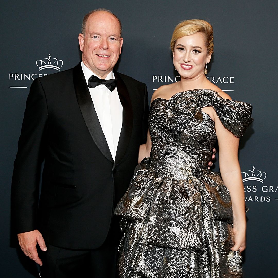 Prince Albert joined by daughter Jazmin Grace Grimaldi at Princess Grace Awards Gala