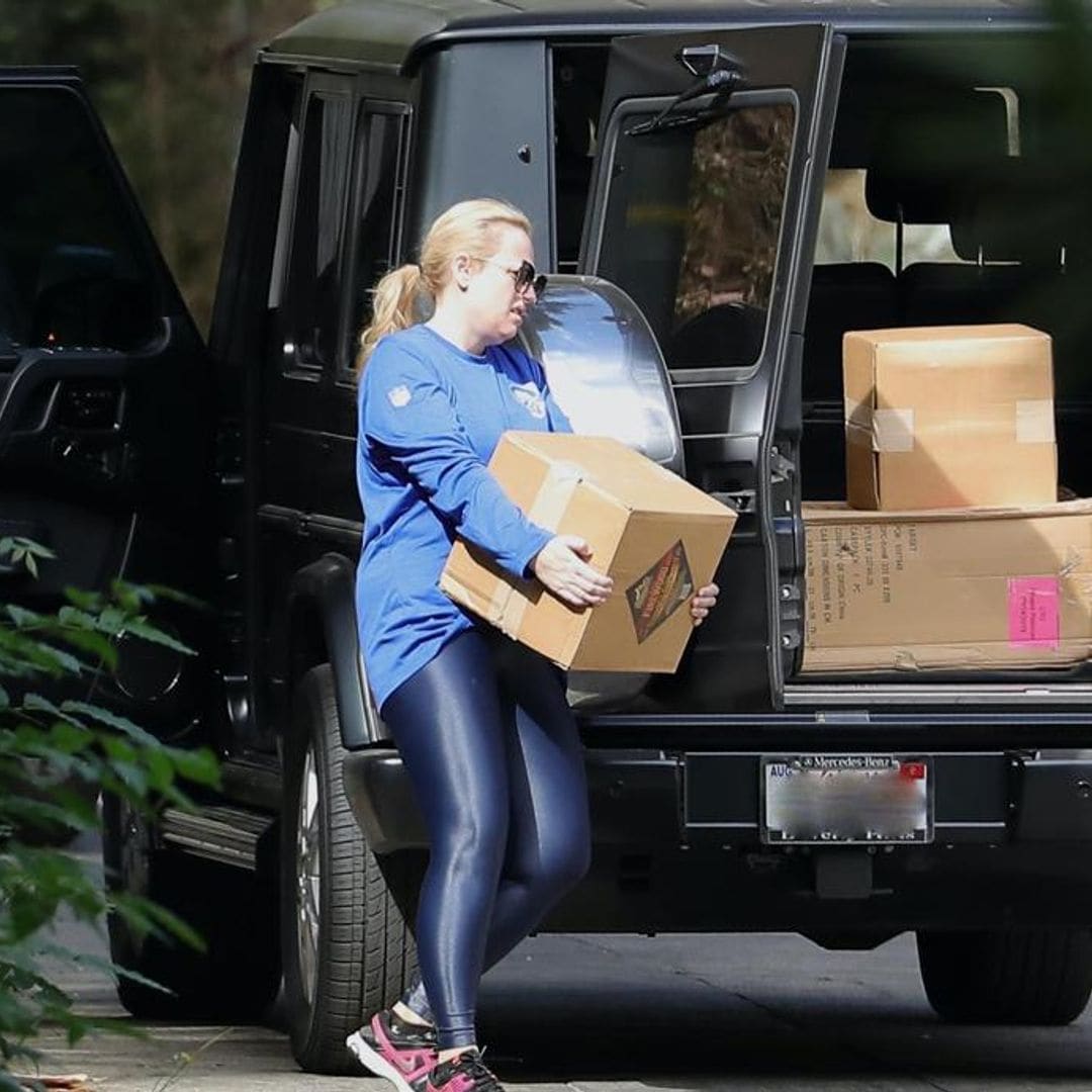 Rebel Wilson shows off stunning weight loss while getting some fresh air in LA