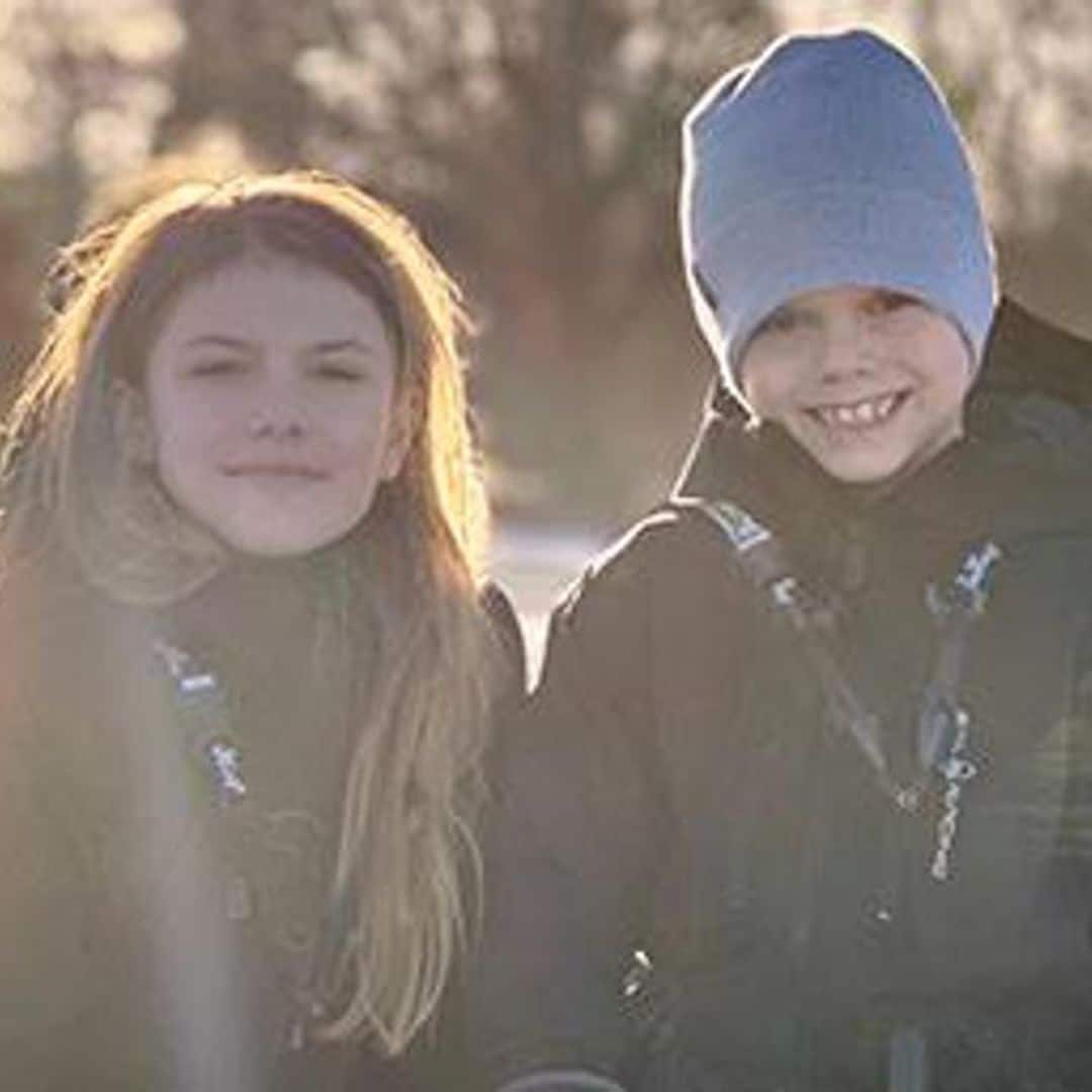 Royal brother-sister duo go cross-country skiing in new video