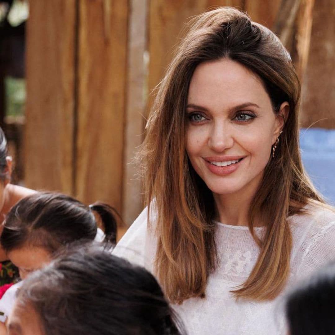 Angelina Jolie visits Mexico to inaugurate ‘Women for Bees’