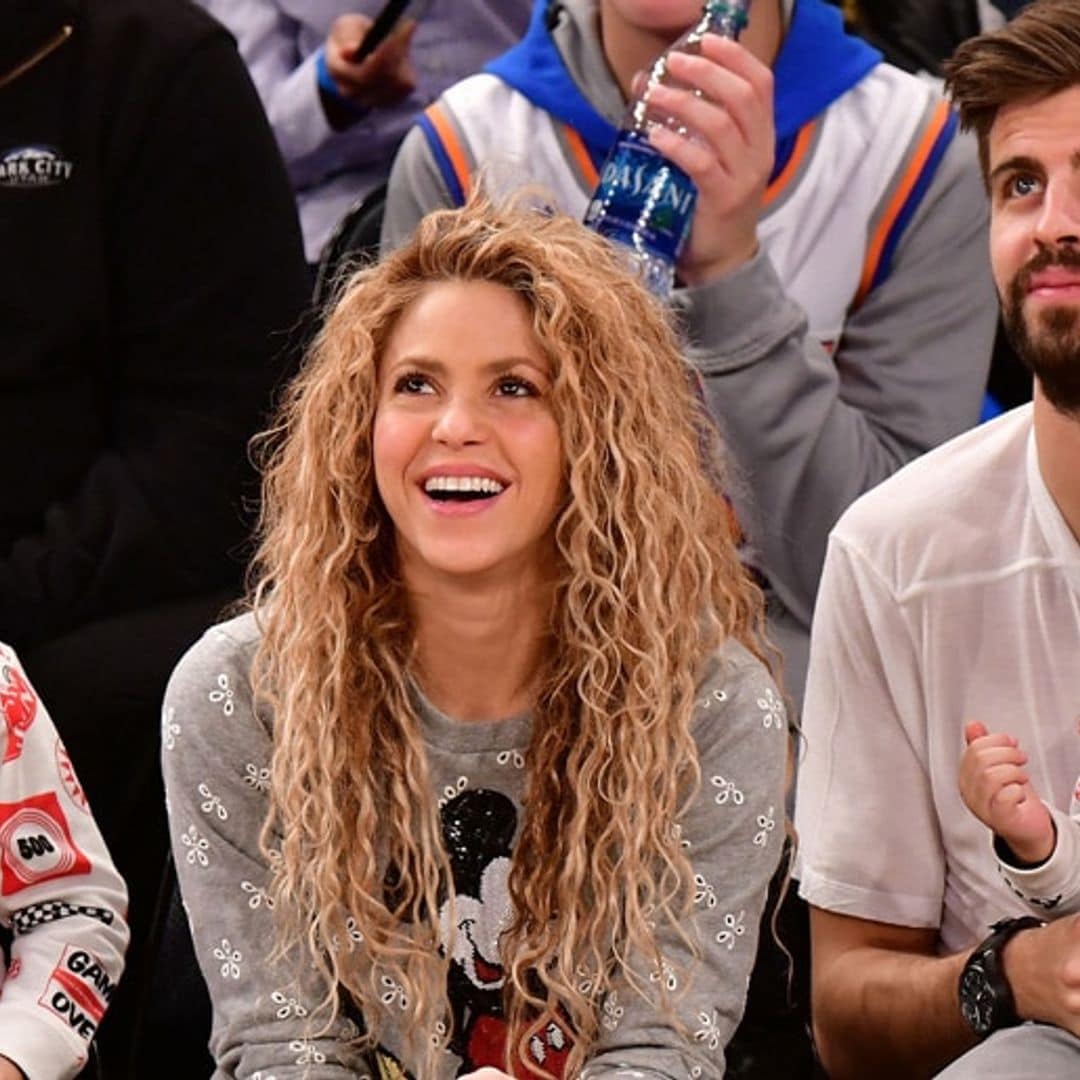 Shakira and Gerard Piqué's kids meet sharks—and their reaction is hilarious!