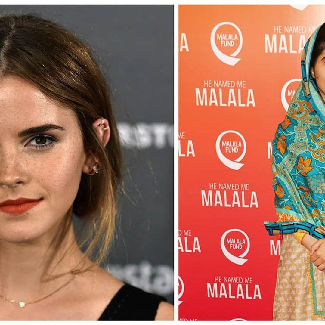 Emma Watson and Malala Yousafzai passionately discuss feminism