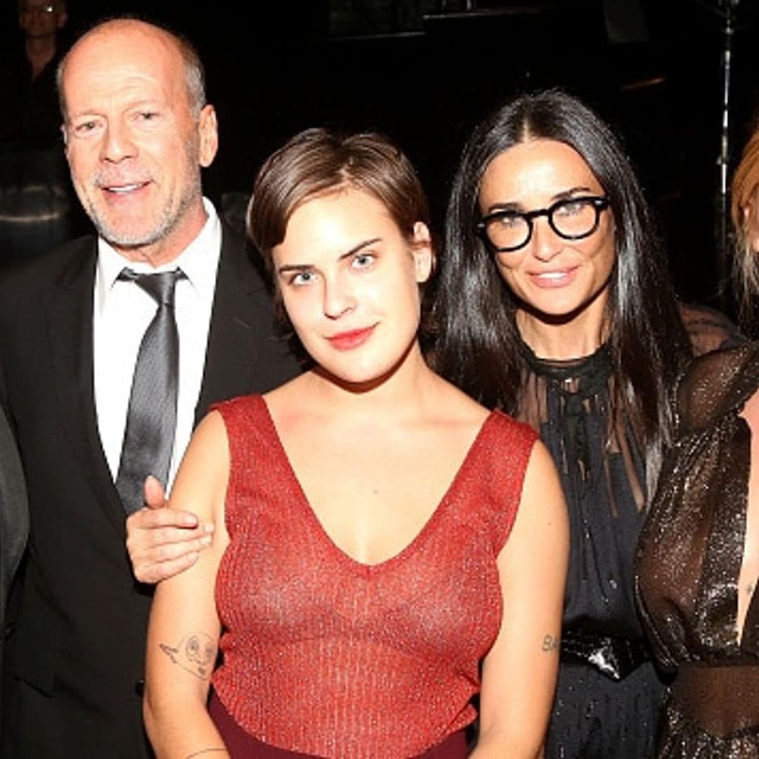 Demi Moore and Bruce Willis reunite at daughter Rumer's Broadway debut