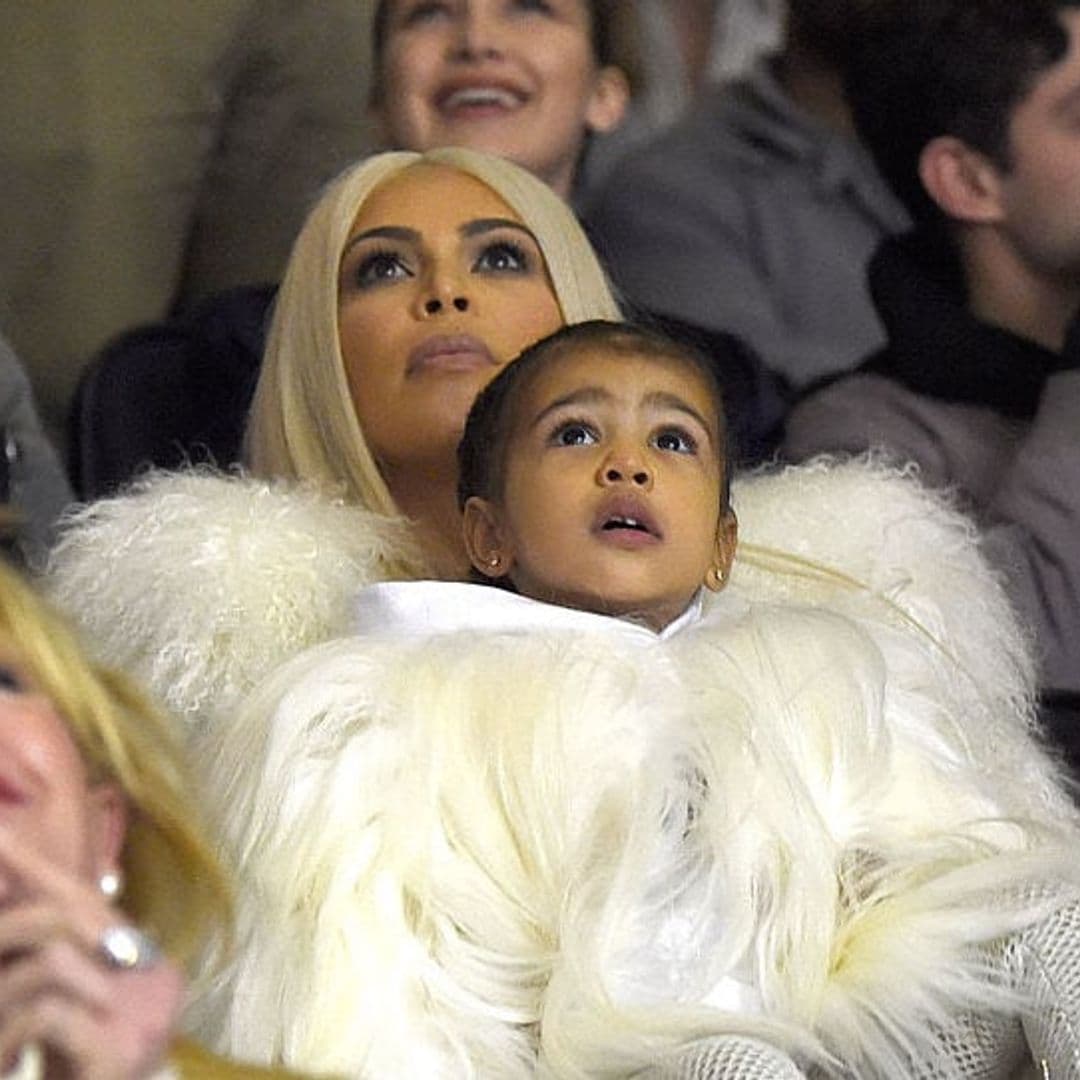 Kim Kardashian shares photo of 'hula girl' North West