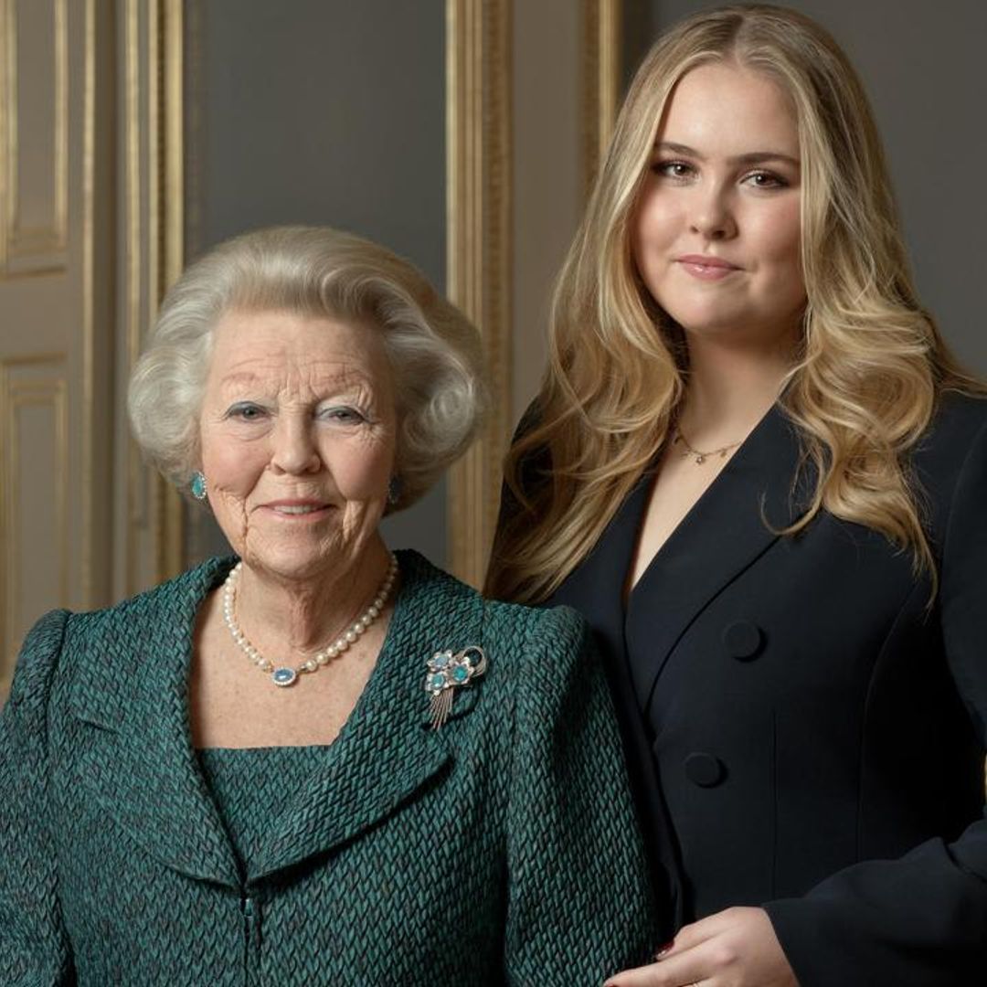 Princess joins grandmother in new birthday portraits