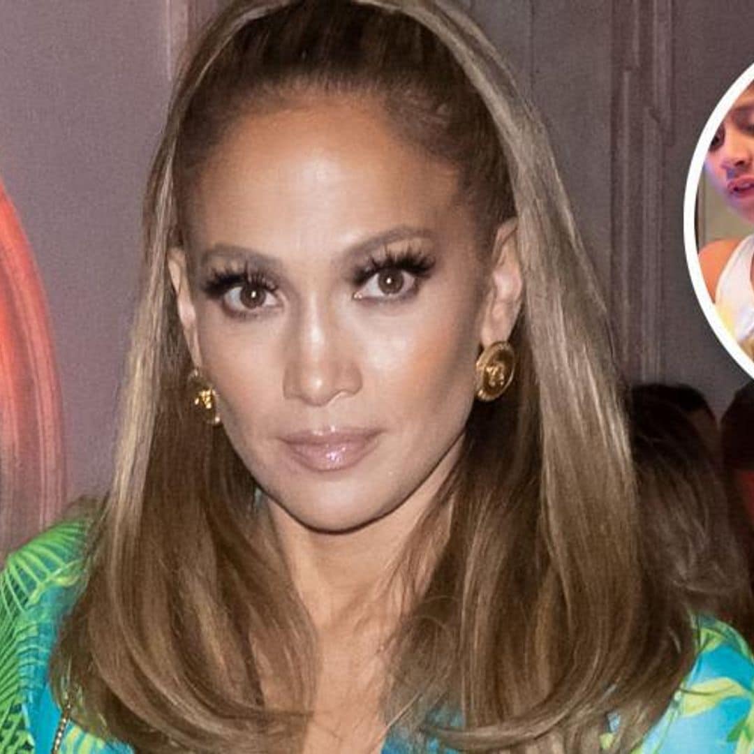 Jennifer Lopez melts over her twins' talented musical number