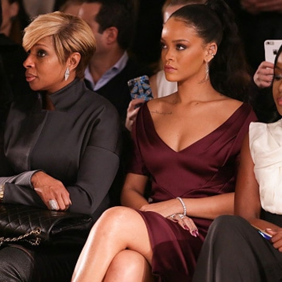 Rihanna embraces old Hollywood glamour at New York Fashion Week