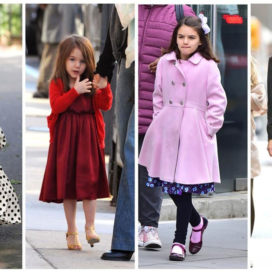 Suri Cruise’s style evolution: from cute little girl to beautiful teen