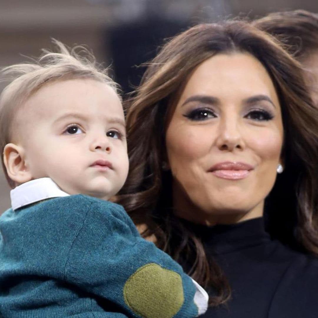 Eva Longoria’s one-year-old son is already learning philanthropy