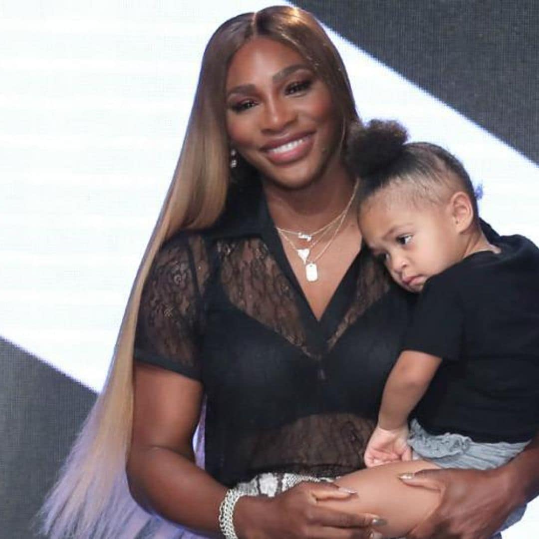 Serena Williams wears children's clothes so she can twin with daughter Alexis