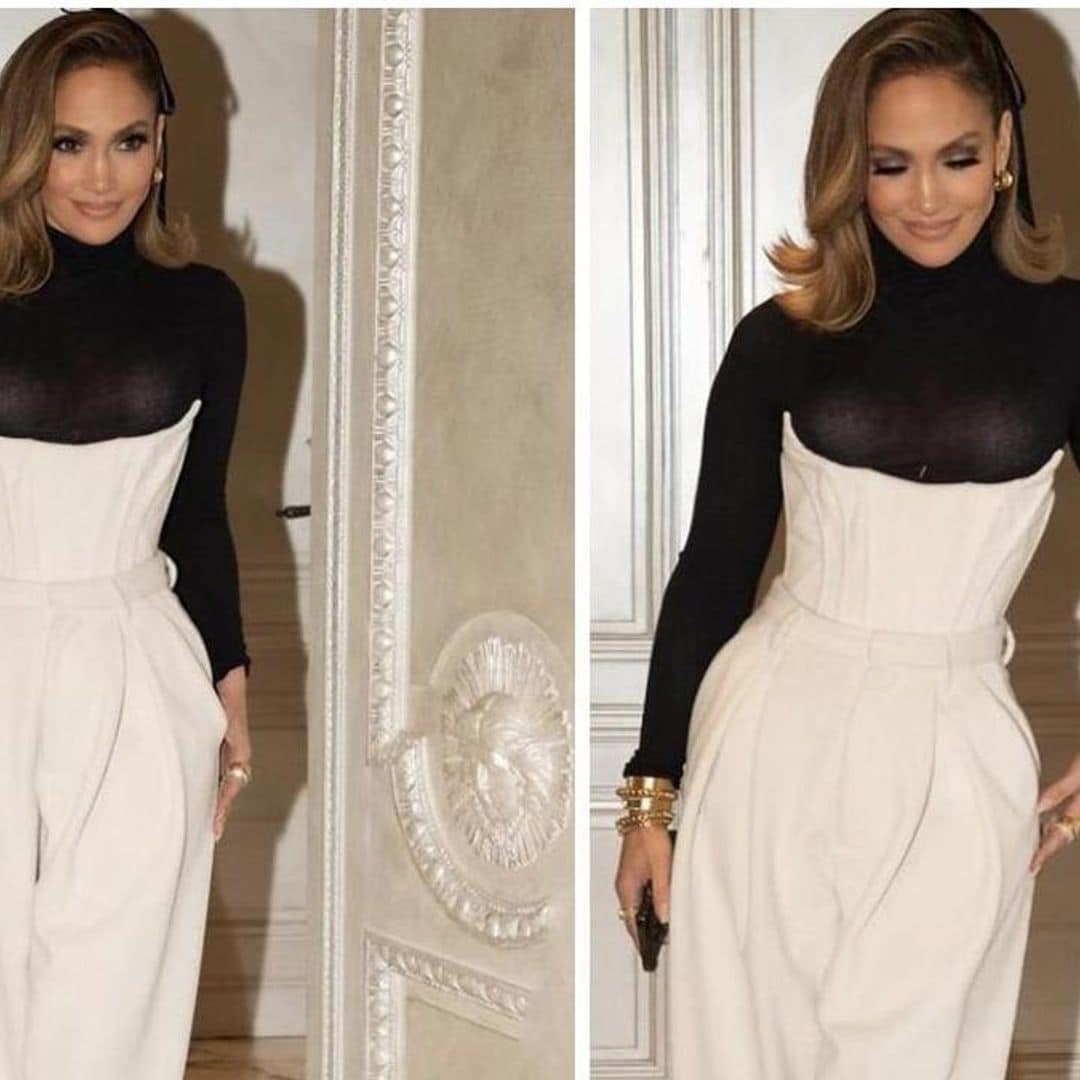 Jennifer Lopez elevates the coquette trend while in Paris