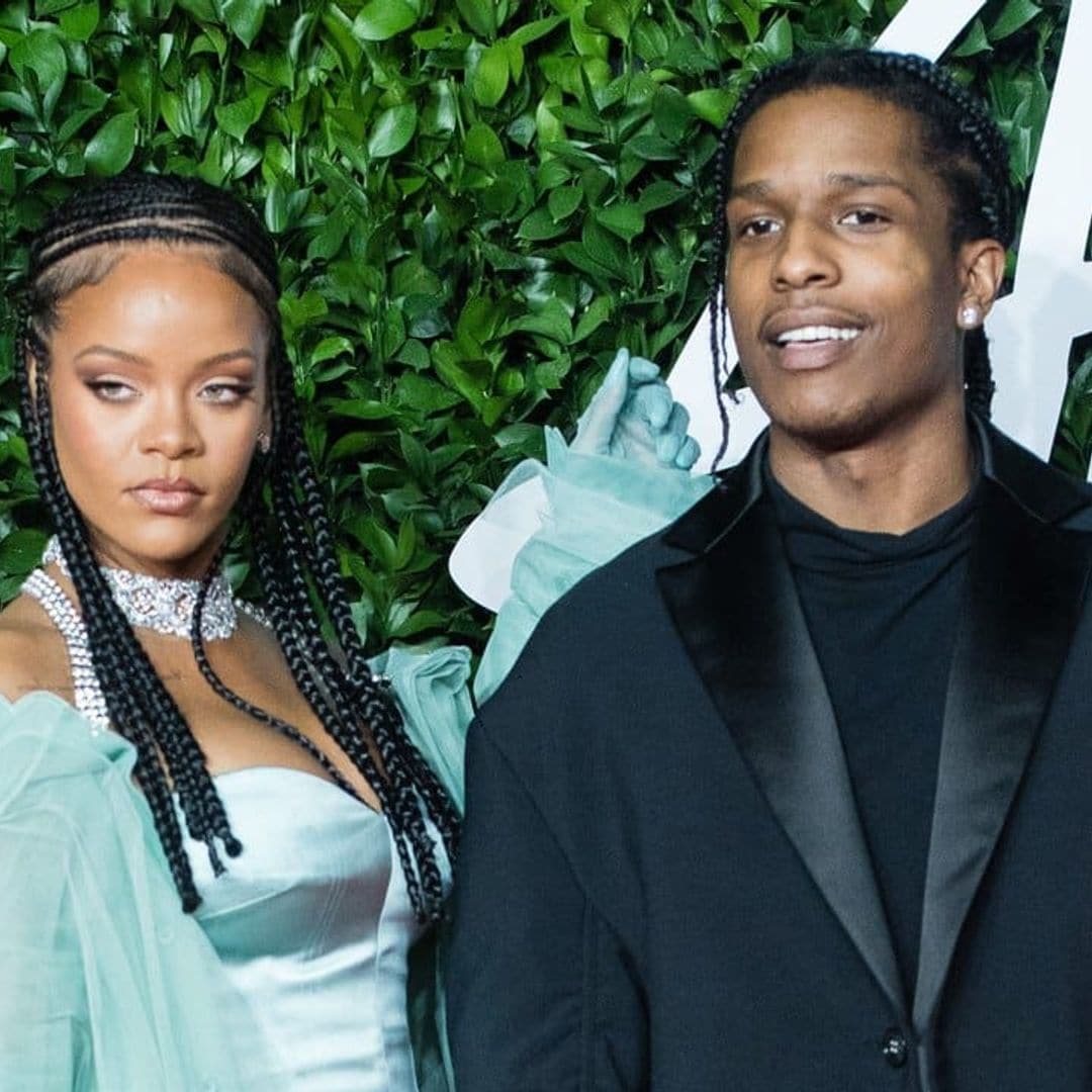 A$AP Rocky is giddy over his relationship with Rihanna