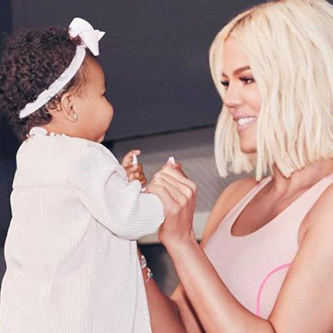 Khloé Kardashian is embracing being a mom of two