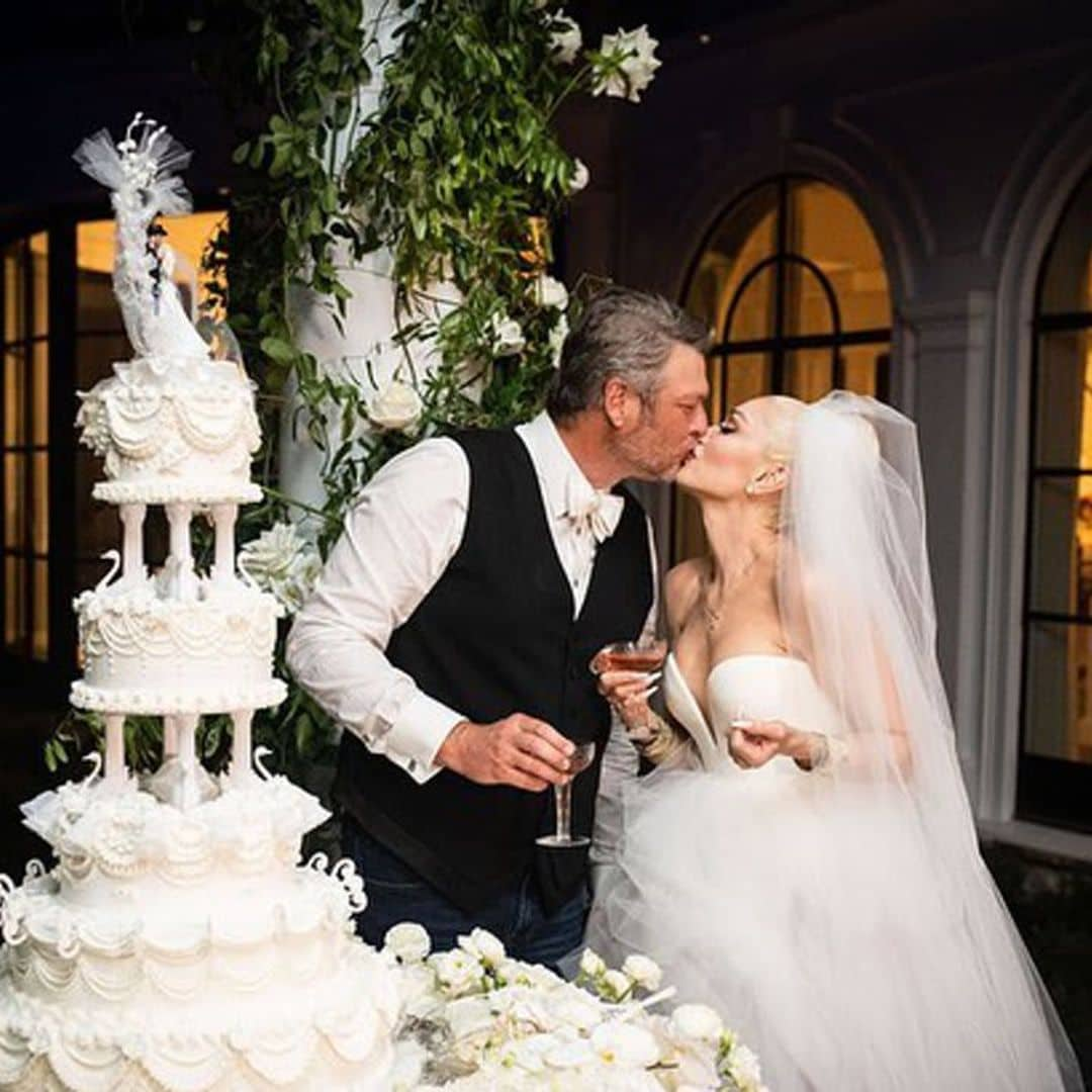 Gwen Stefani expressed her gratitude for Vera Wang designing her stunning wedding gowns