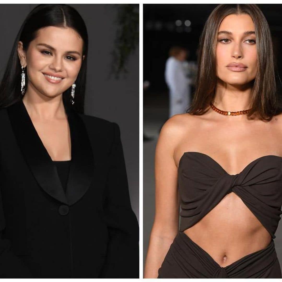 Selena Gomez and Hailey Bieber pose together and leave everyone speechless