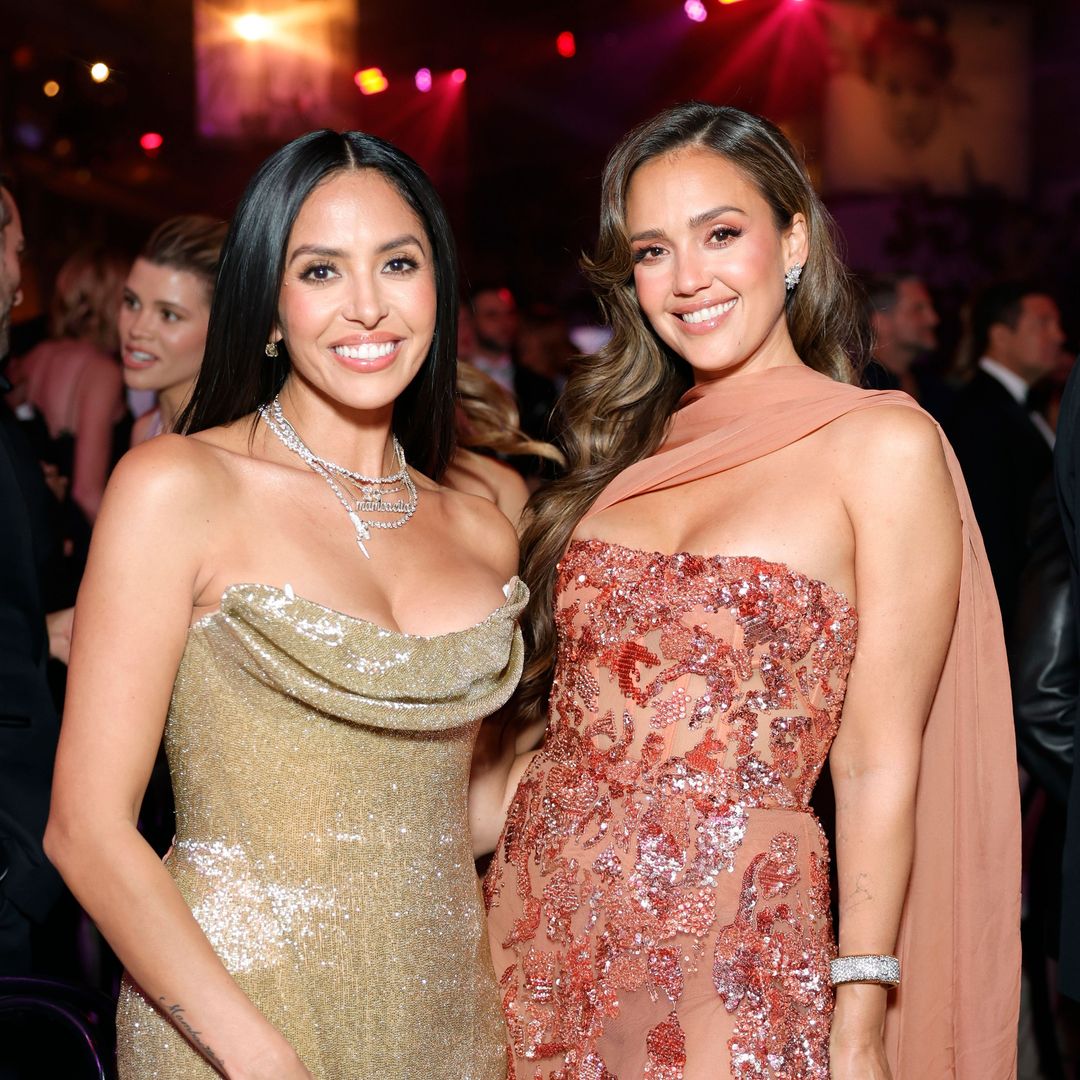 Vanessa Bryant and Jessica Alba shine in glamorous gowns at the Baby2Baby Gala