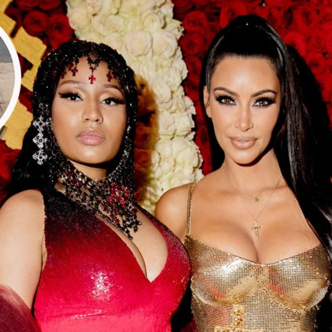 Kim Kardashian reveals the glam sparkly gift Nicki Minaj once gave North West