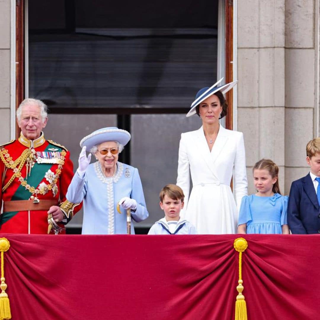 The Royal Family joins Queen Elizabeth at Trooping the Colour ceremony