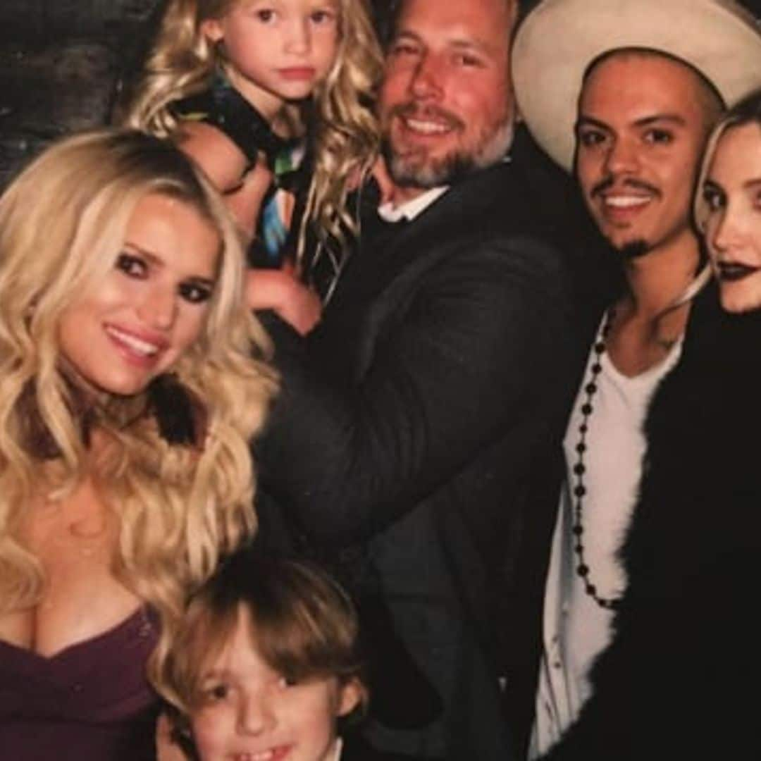 Jessica Simspon's daughter Maxwell steals show in family photo on New Year's Eve