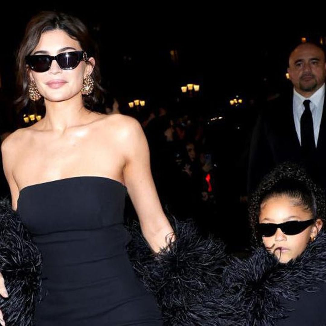 Kylie Jenner and Stormi Webster steal the show matching at Valentino Paris Fashion Week