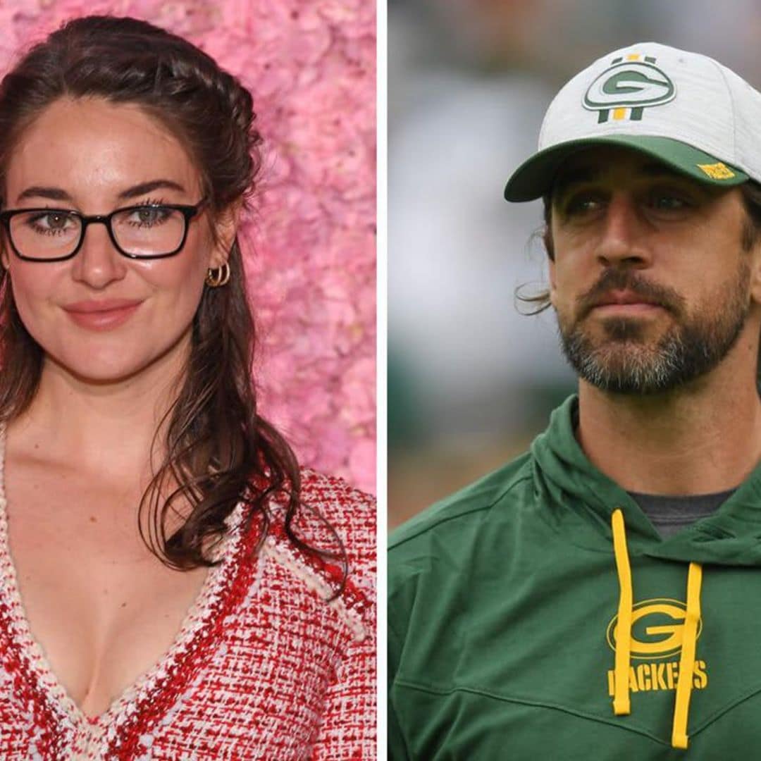 Shailene Woodley’s fiancée Aaron Rodgers says their time apart could be a good thing