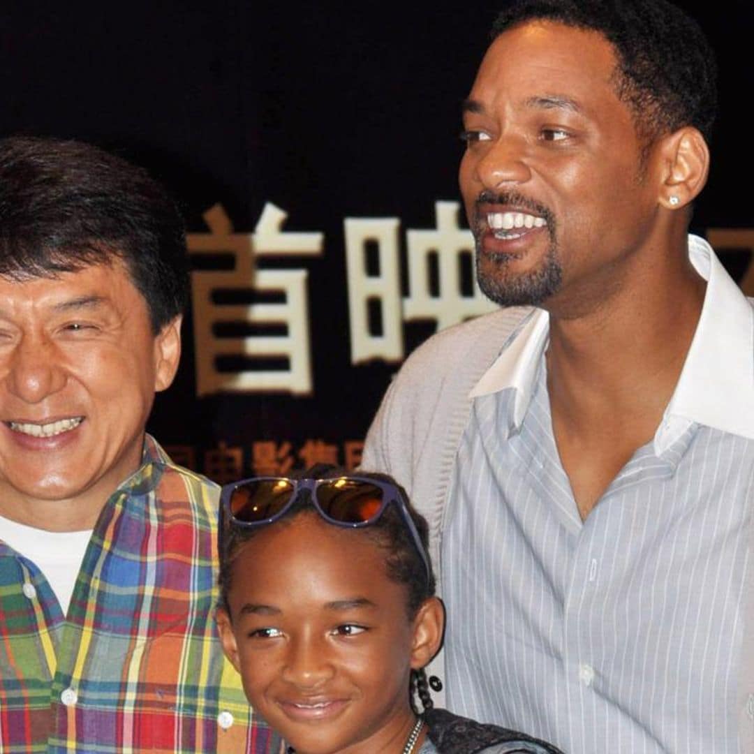 Will Smith celebrates Jackie Chan’s birthday with a sweet photo featuring Jaden Smith