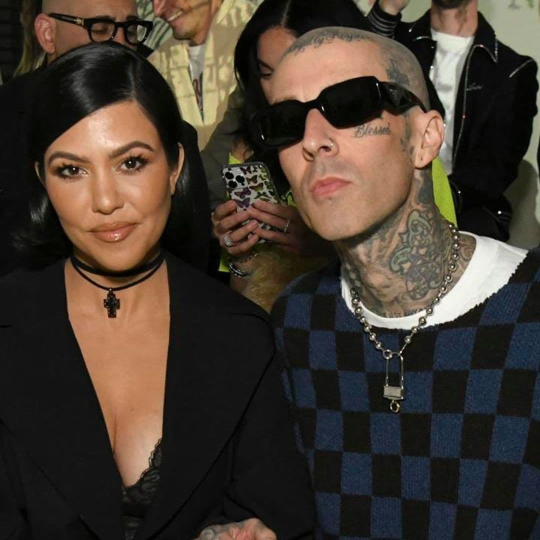 Kourtney Kardashian supports Travis Barker’s son at his fashion show