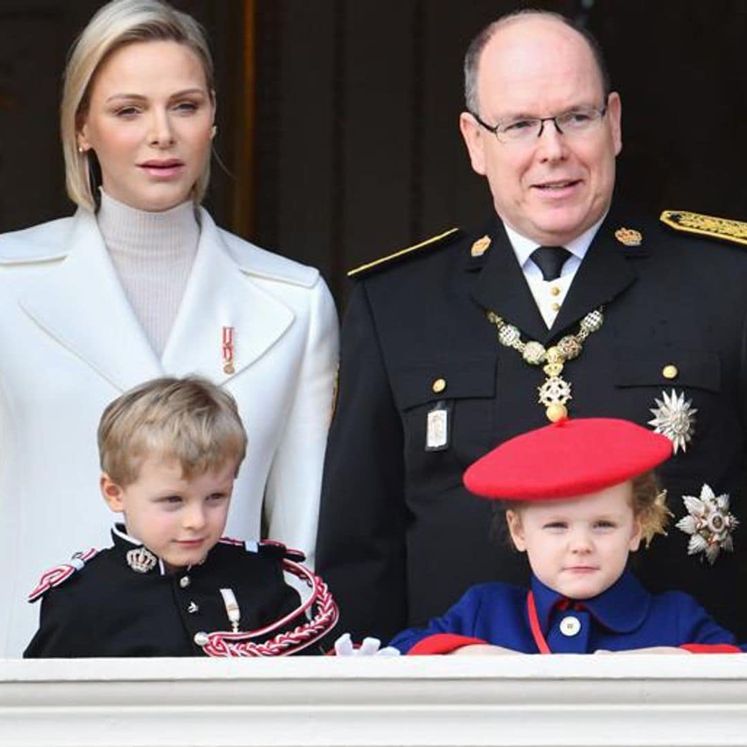 Princess Charlene opens up about life with twins Jacques and Gabriella in rare interview