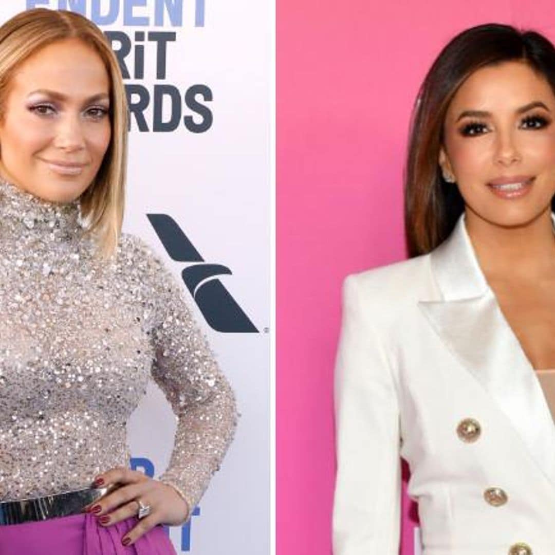 Jennifer Lopez and Eva Longoria announce new shoe collections on same day!