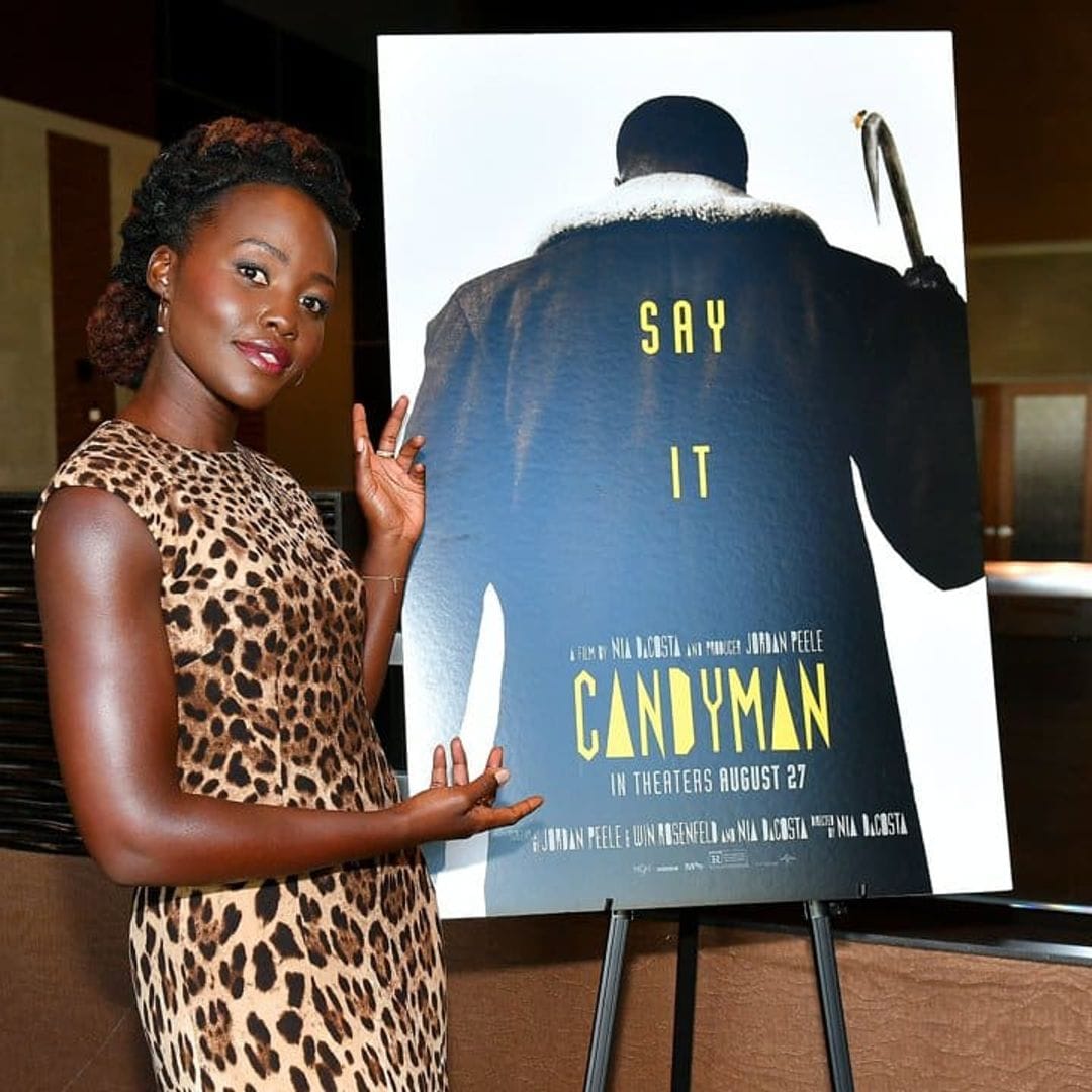 Lupita Nyong’o looks amazing in animal print at special ‘Candyman’ screening