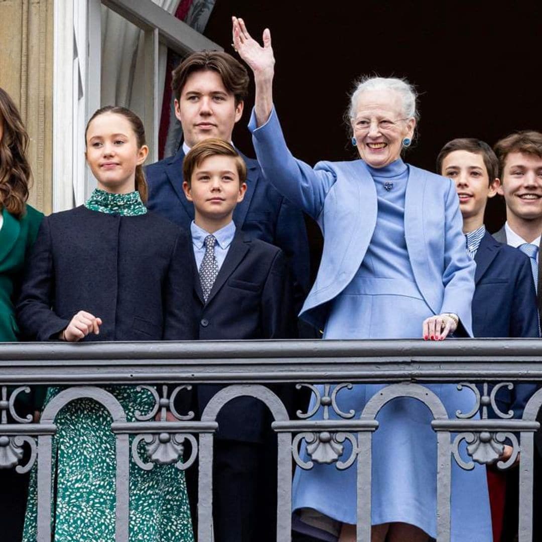 Queen makes appearance with grandchildren who lost Prince and Princess titles