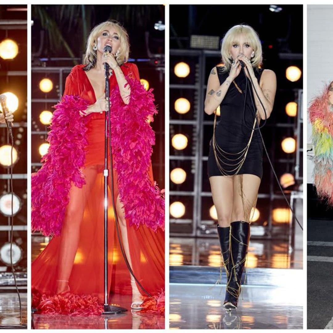 See all the amazing outfits Miley Cyrus pulled off during her NBC New Year’s Eve Party [PHOTOS]