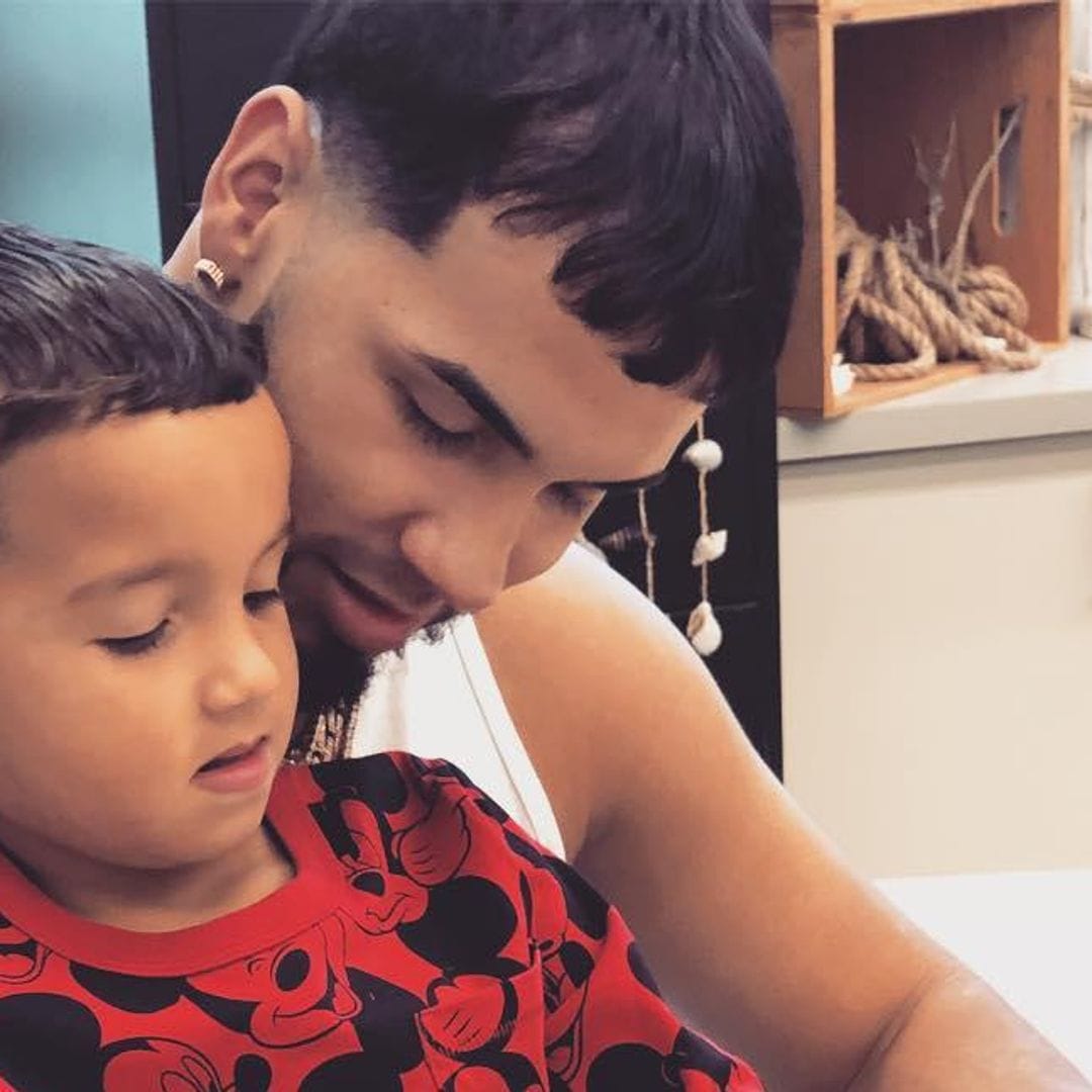 Anuel AA shares rare footage of 6-year-old son Pablo