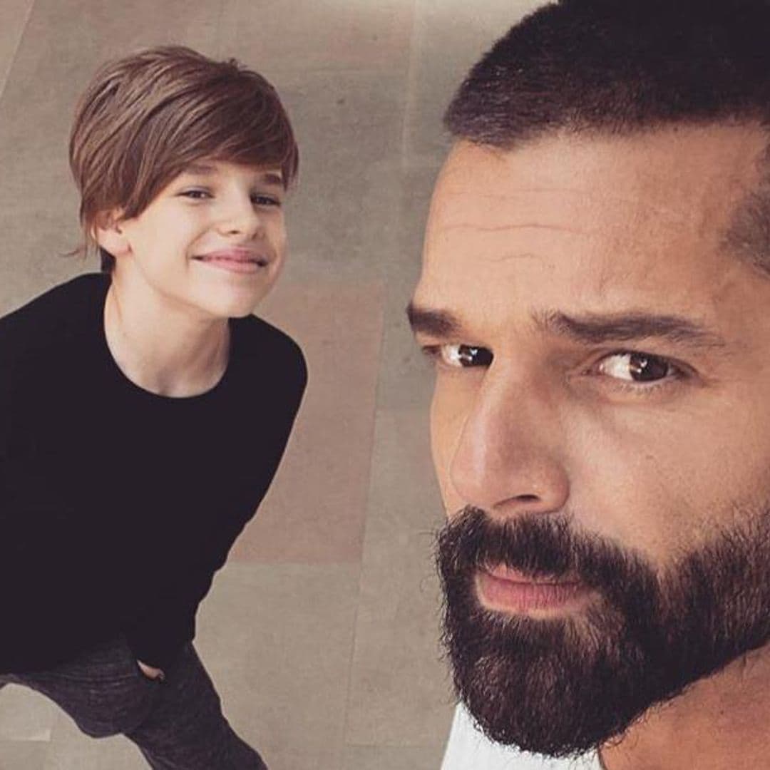 Ricky Martin’s 11-year-old twins make a hilarious surprise cameo during live video