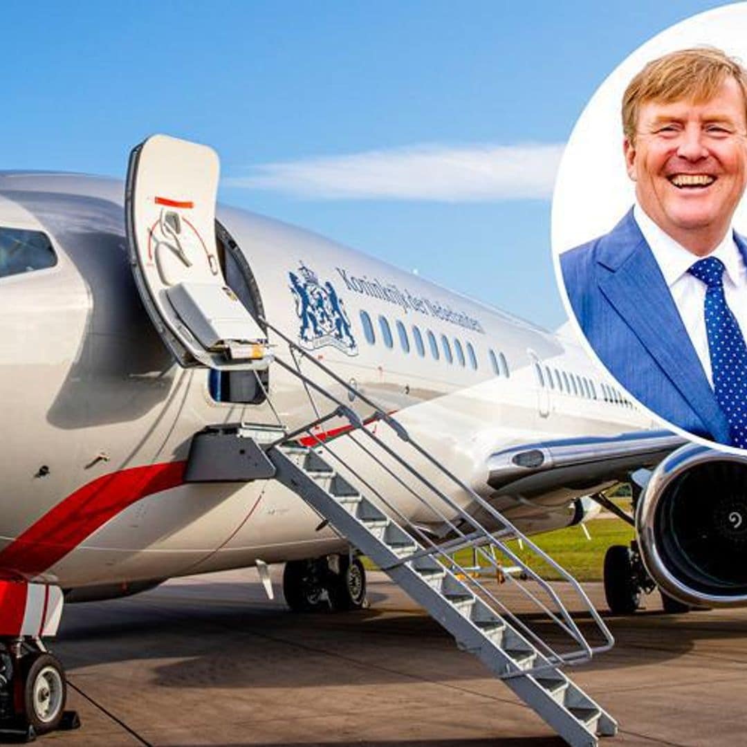 Queen Maxima and King WIllem-Alexander's new plane is fit for a royal