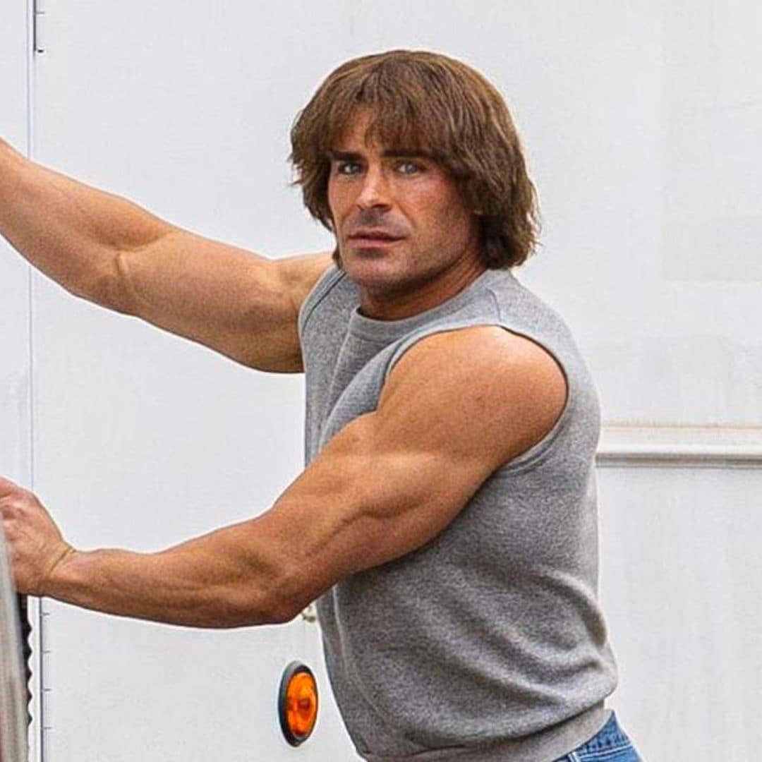 Zac Efron’s ripped body and shaggy wig has people amused