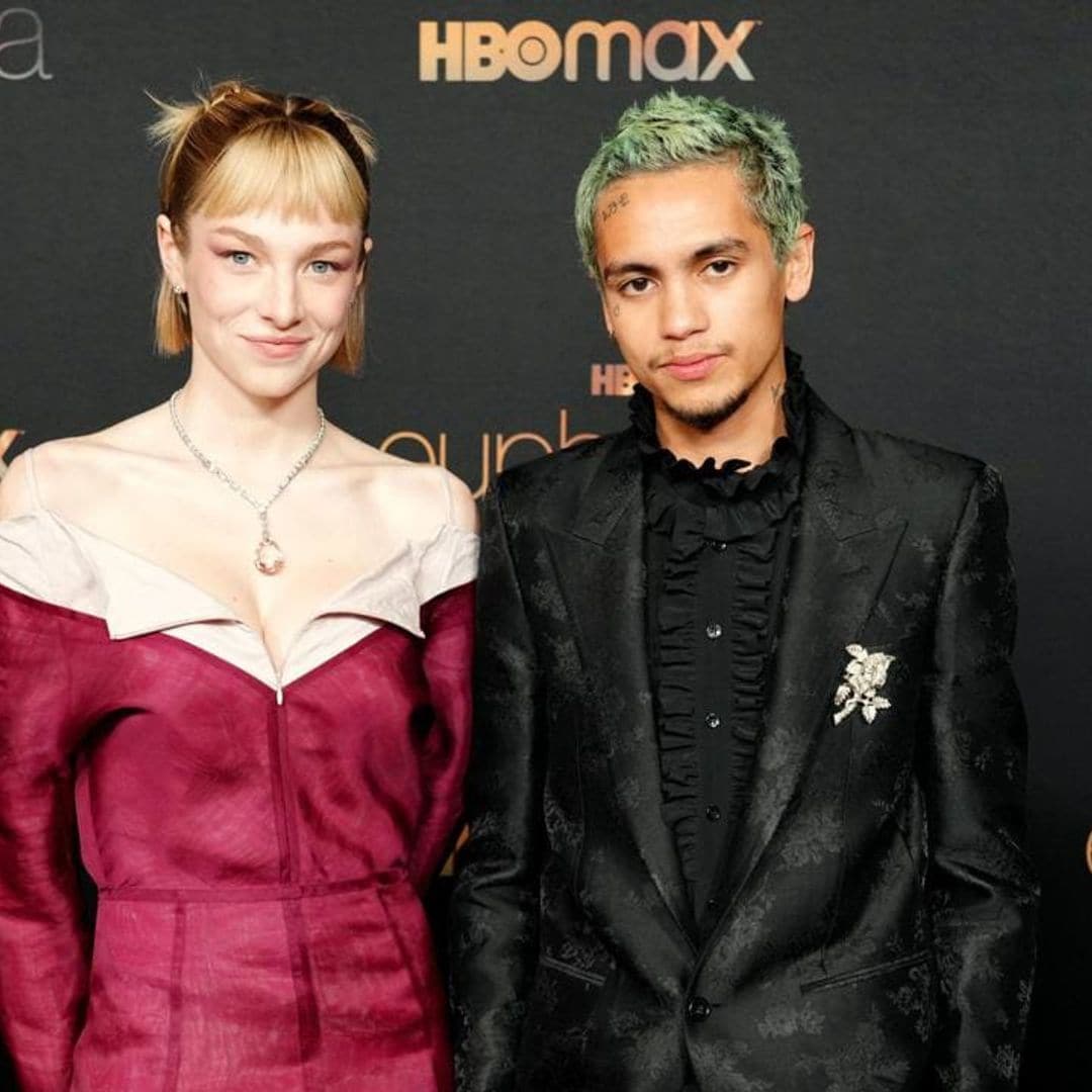 ‘Euphoria’ stars Hunter Schafer and Dominic Fike confirm romance, share kiss pic