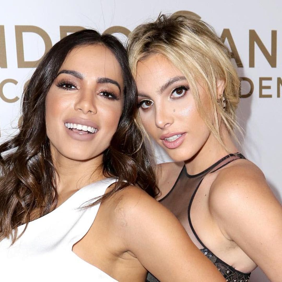 Lele Pons and Anitta defy Aspen’s freezy temperatures while skiing wrapped in towels