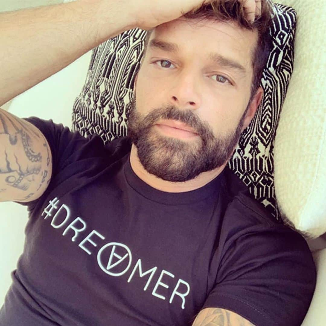 Ricky Martin makes a fashion statement for the Dreamers