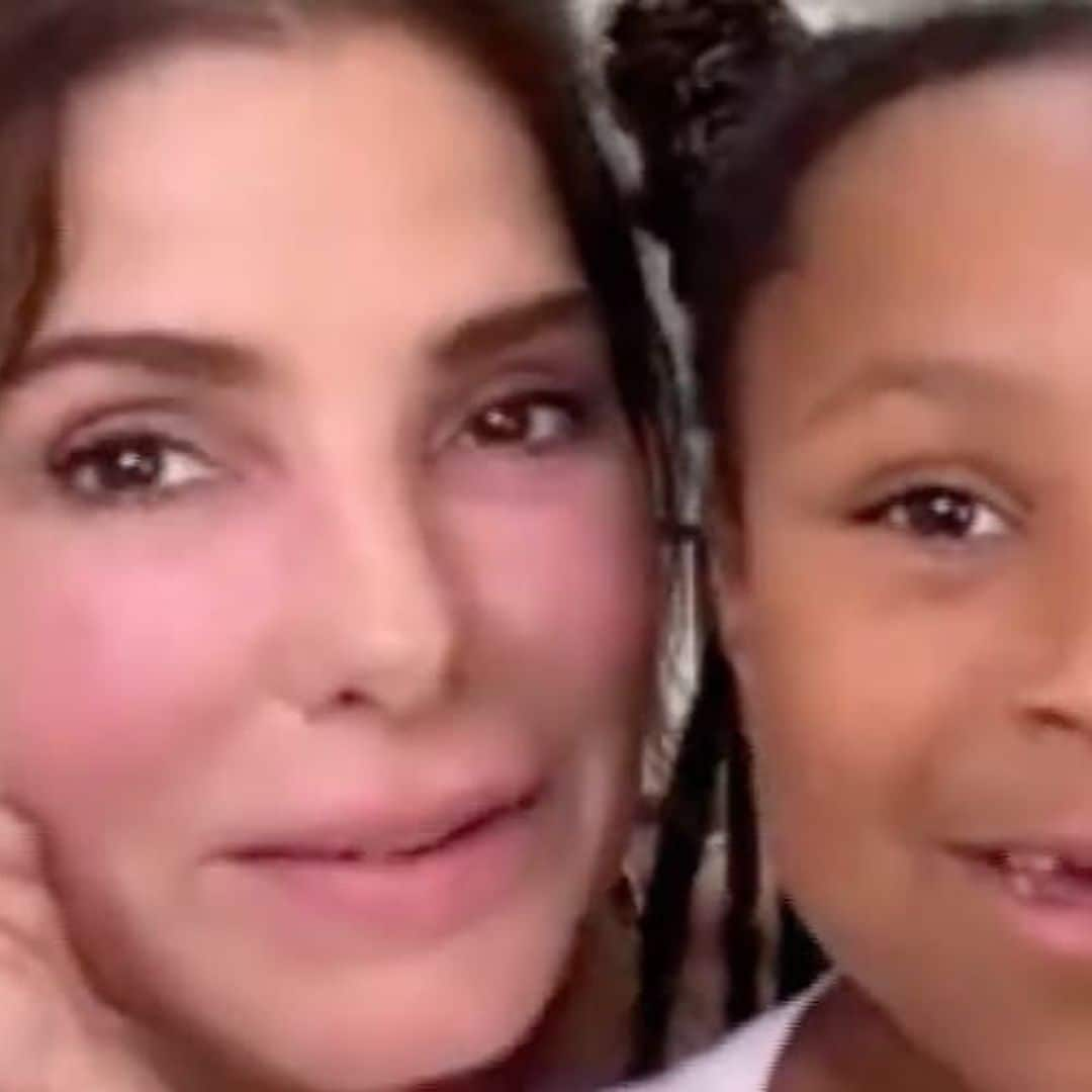 Sandra Bullock’s rarely-seen daughter Laila makes public appearance to help mom with something special