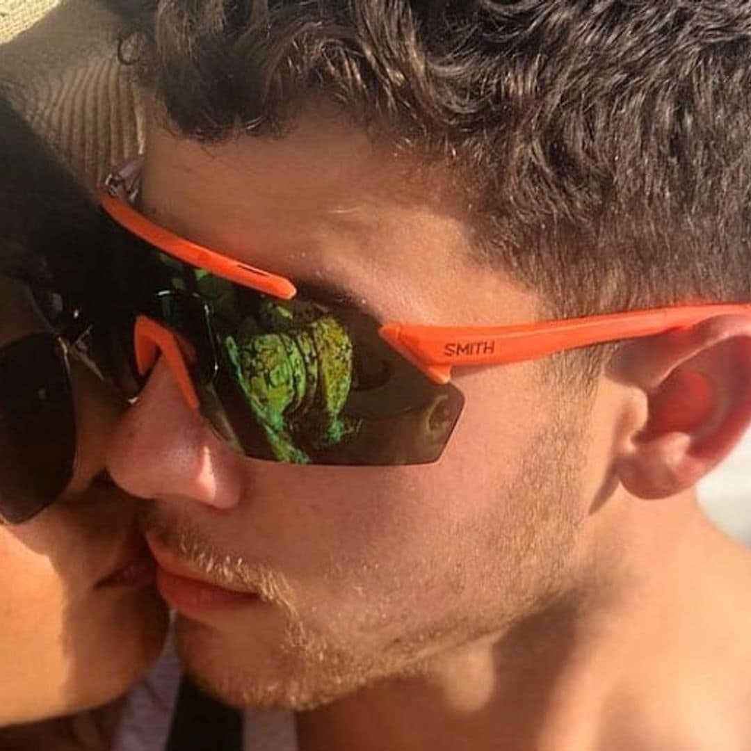 Priyanka Chopra and Nick Jonas bring the romance to Miami as they party with Jonas Brothers