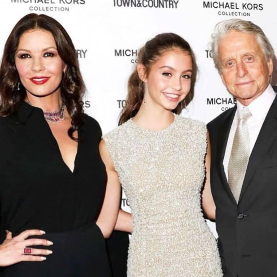 Catherine Zeta-Jones and Michael Douglas gushed over their daughter Carys for her birthday