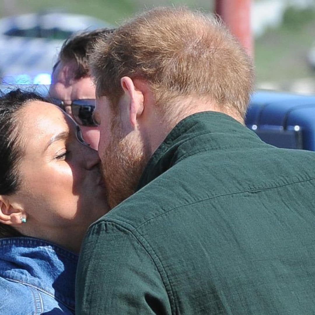 Meghan Markle and Prince Harry’s passionate movie kiss in South Africa